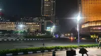 Sepinya Sudirman-Thamrin di Malam Takbiran