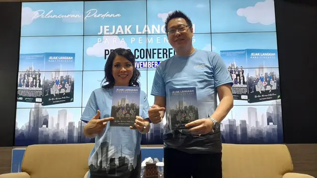 Miliana Marten, Country Chair MDRT Indonesia periode 2019-2021 dan Dedy Setio, Country Chair MDRT Indonesia periode 2021- 2023
