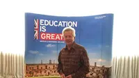 Utusan dagang Inggris Richard Graham saat menghadiri UK education seminar di Westin Hotel Jakarta (Liputan6.com/Teddy Tri Setio Berty)