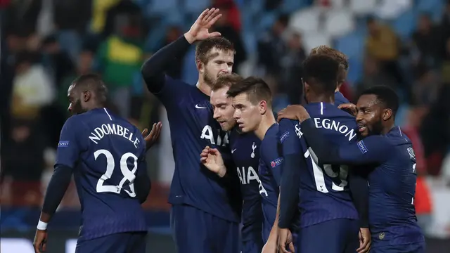 Son Heung-min 2 Gol, Tottenham Hotspur Lumat Red Star Belgrade