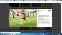 Bintang muda Real Madrid Marcos Llorente menegaskan dirinya tidak pernah bisa bermain untuk Barcelona. (www.instagram.com/mllorente10)