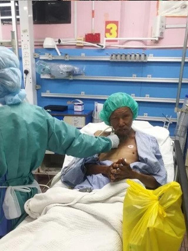 Potret pria tunawisma yang diselamatkan oleh Shaker