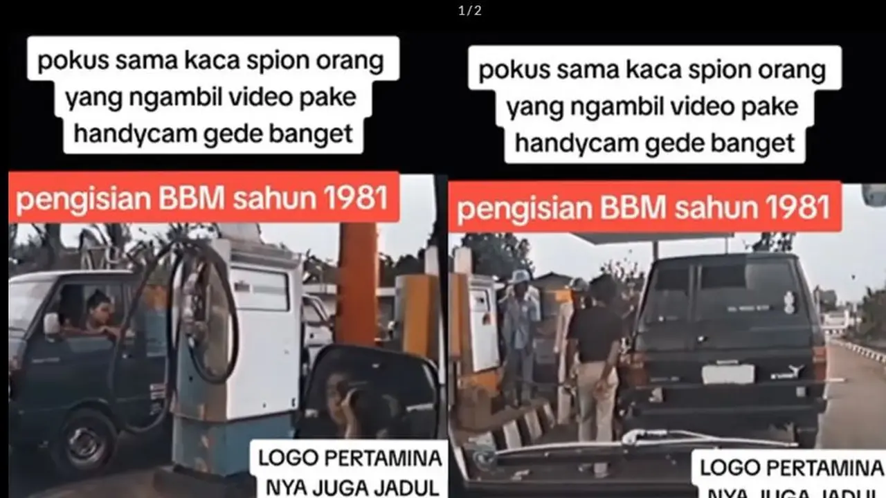 Viral Video Isi Bensin di SPBU pada Tahun 80an, Bikin Kangen Suasana Zaman Dulu