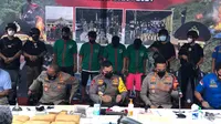 Polisi Sita 144 Ton Ganja di Ladang 12 Hektare, 9 Orang Ditangkap