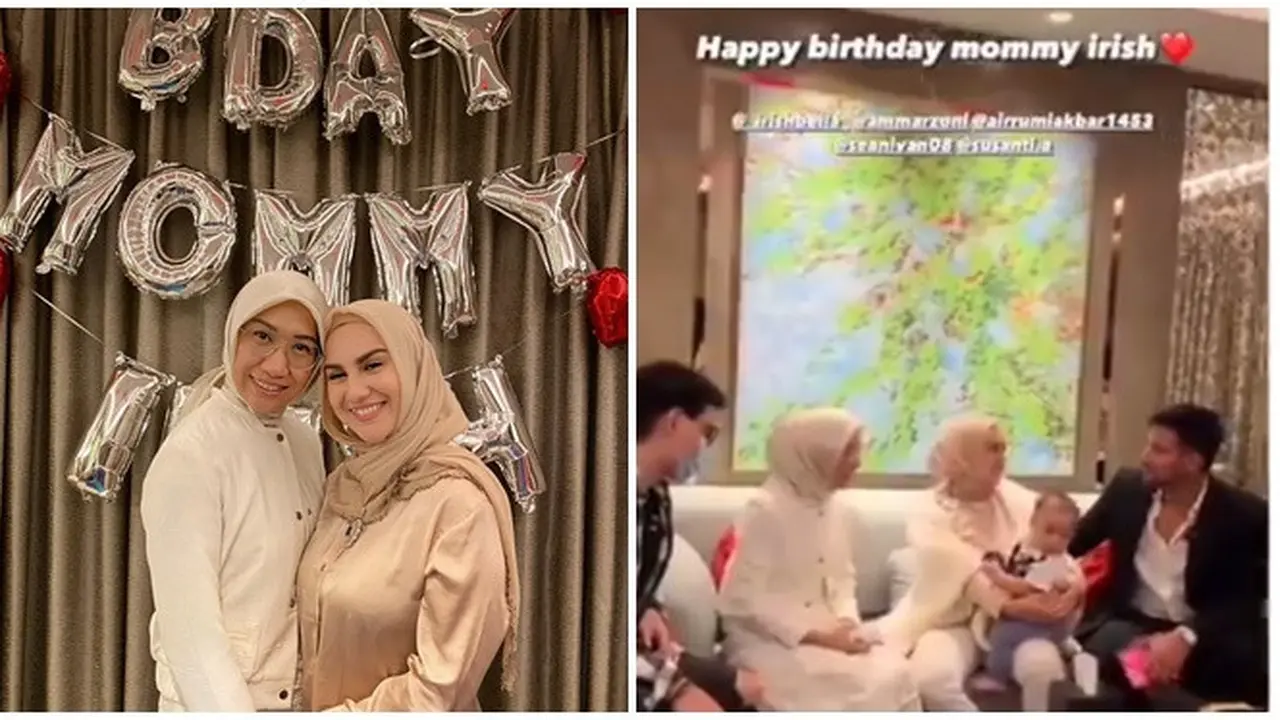 6 Momen Ulang Tahun Irish Bella ke-25, Sang Ibunda Datang Beri Kejutan