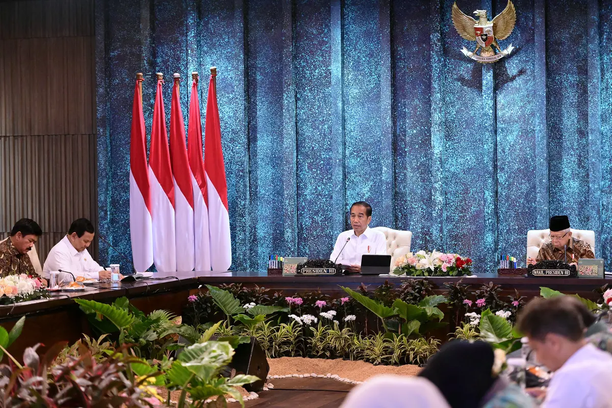 Sidang Kabinet Perdana di IKN
