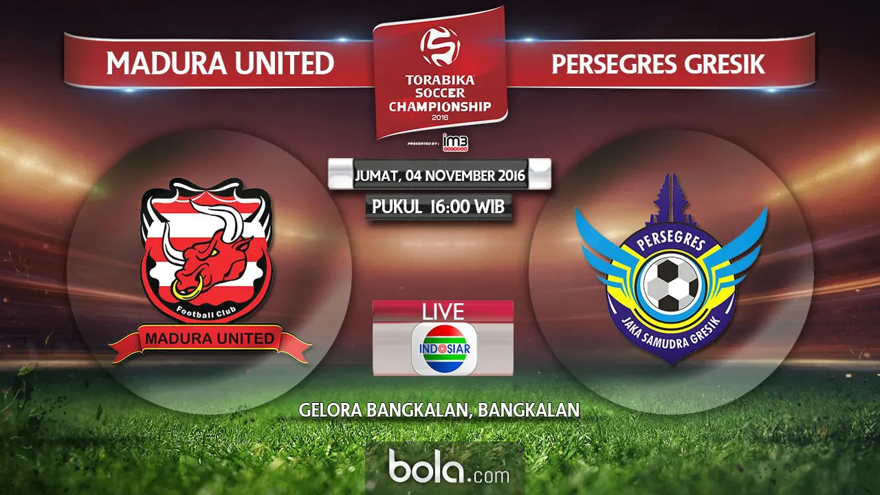 Madura United Vs Persegres Gresik (Bola.com/Adreanus Titus)