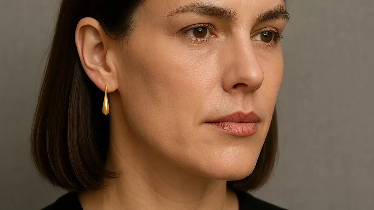 7 Model Anting Emas yang Cocok untuk Wajah Kotak, Bikin Tampilan Lebih Lembut dan Elegan