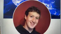 Mark Zuckerberg pasang foto lawas buat jadi PP Facebook, untuk memeringati 20 tahun Facebook (Foto: Capture foto Facebook Mark Zuckerberg)
