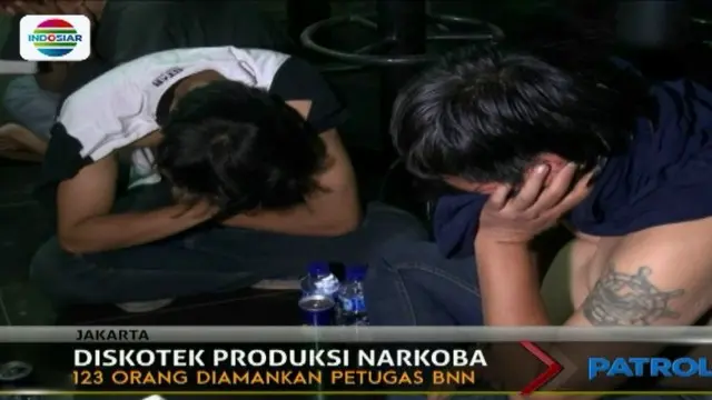 Ratusan Pengunjung dan Karyawan Diskotek MG Diperiksa BNNP Jakarta