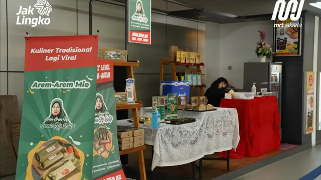 Bazar Ramadhan dari MRT Jakarta