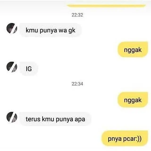 Chat Lucu Tanda Cinta Ditolak Ini Kocak Sekaligus Bikin Miris