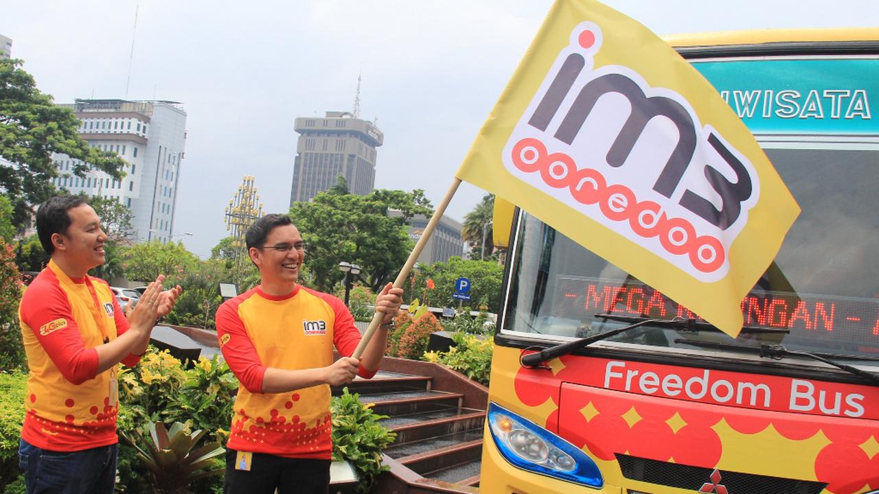 Freedom Bus Indosat Ooredoo