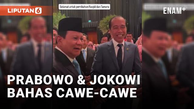 Prabowo Bercanda dengan Jokowi, Bahas Cawe-cawe