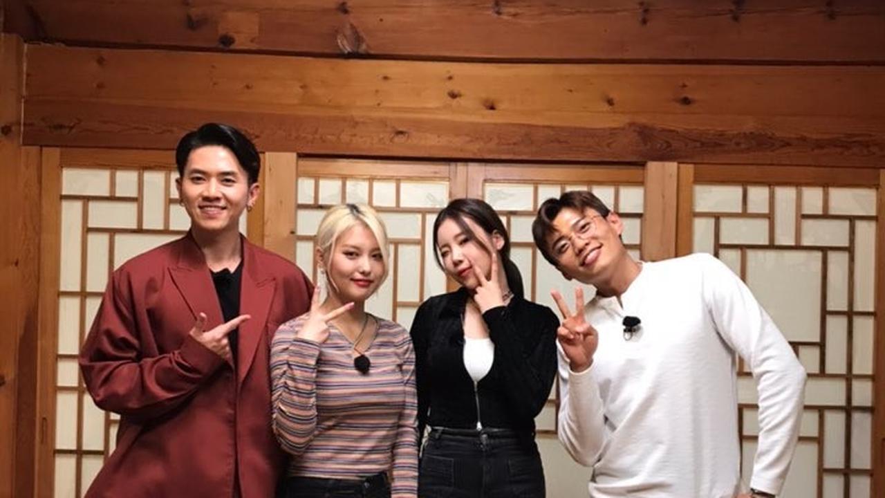 Rafael Tan saat syuting Good Friends