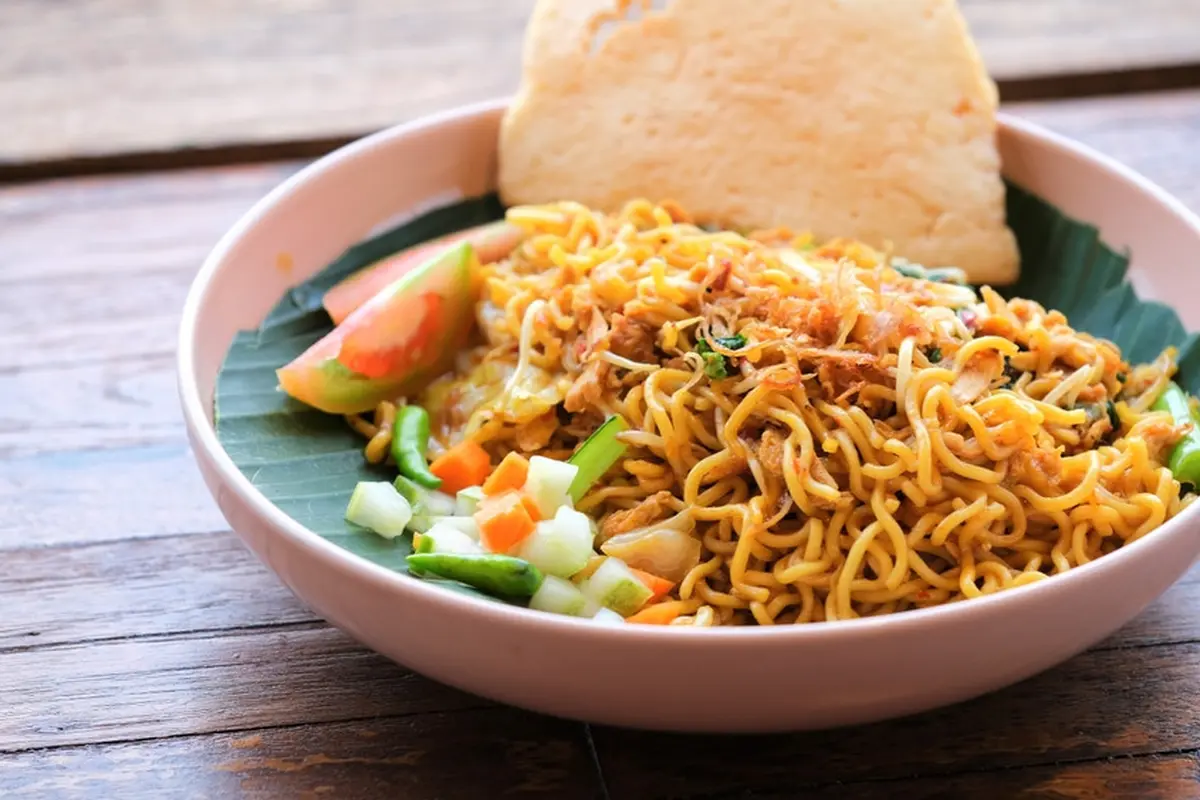 mie goreng acar