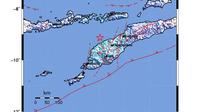 Badan Meteorologi, Klimatologi, dan Geofisika (BMKG) mengungkapkan terjadi gempa magnitudo 5,1 di wilayah Timor Tengah Utara, Nusa Tenggara Timur. (Dok BMKG).