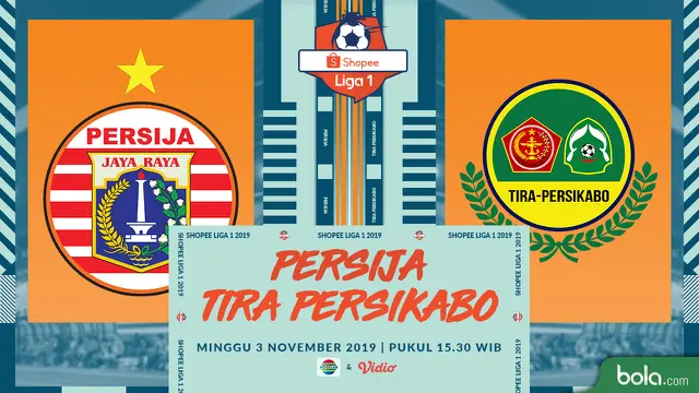 Persija Jakarta Vs Tira Persikabo
