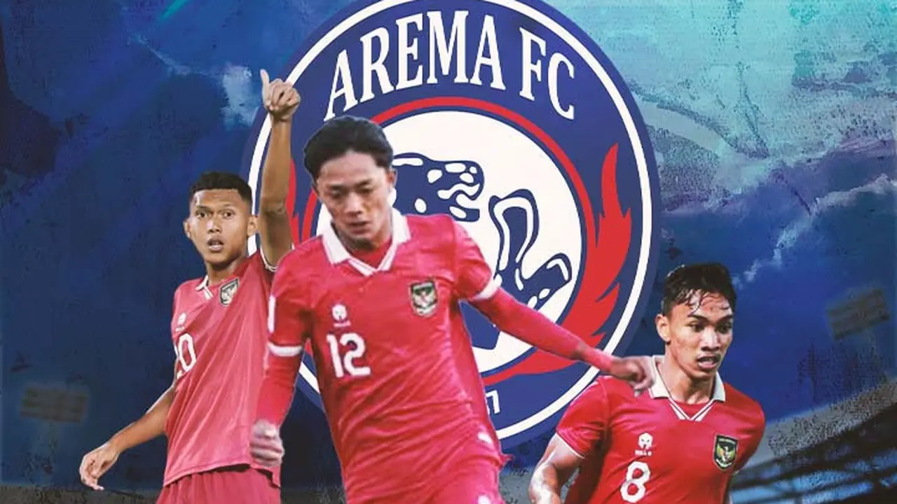 Arema FC - 3 Pemain Arema: Ginanjar Wahyu, Achmad Maulana Syarif, Arkhan Fikri