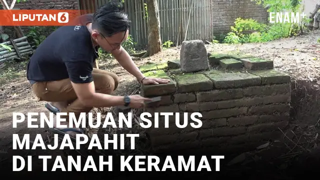 Iseng Cangkul Tanah Keramat, Malah Ketemu Bangunan Kerajaan Majapahit