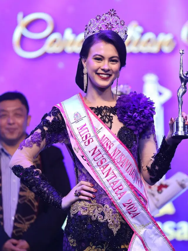 Potret Cantik Rebecca Albeck Pemenang Miss Nusantara 2024  (instagram/missnusantara.id)