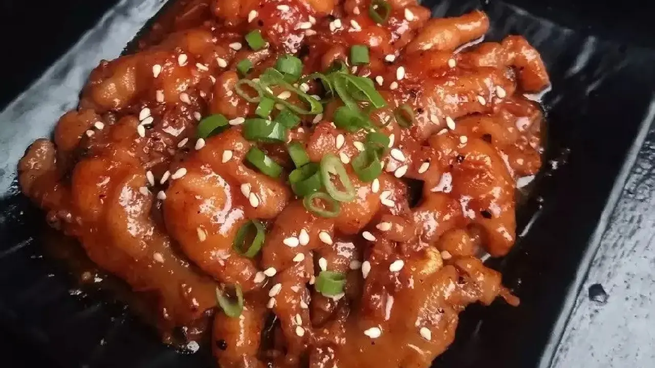 Resep ceker pedas bumbu Korea. (dok. Cookpad @dhanikitchen)