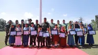 Kasdam V Brawijaya Apresiasi Dukungan Pemkab Jember dalam Program TMMD ke-124