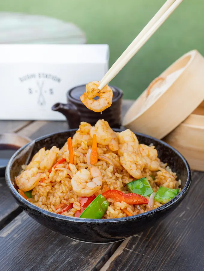 nasi goreng udang
