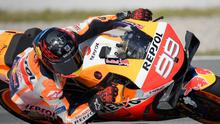 Pembalap Repsol Honda, Jorge Lorenzo. (AFP/Lluis Gene)