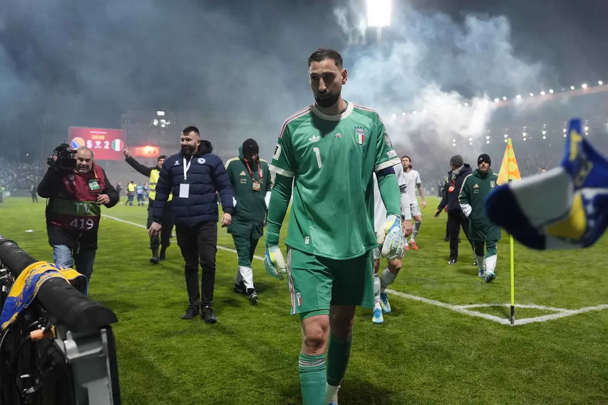 Kalah Adu Penalti Lawan Bosnia, Italia Gagal ke Piala Dunia Tiga Kali Beruntun