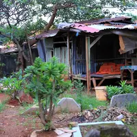 Foto Gubuk Peristirahatan Irwan Yusuf (Ayahanda Marshanda) (Adrian Putra/bintang.com)