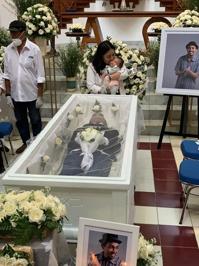 FOTO: Suasana Persemayaman Mendiang Glenn Fredly