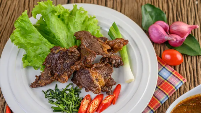 resep gepuk daging basah