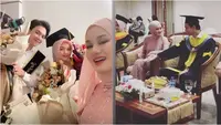 Momen wisuda Rey Mbayang. (Sumber: Instagram/dindahw/rey_mbayang)