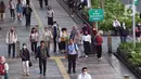 Sebelumnya, Penjabat (Pj) Gubernur DKI Jakarta Heru Budi Hartono mengatakan bahwa upaya penyelesaian kemacetan di Ibu Kota oleh Pemprov DKI Jakarta bersama pihak terkait dilakukan secara bertahap. (Liputan6.com/Angga Yuniar)