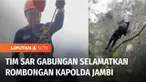 Sebanyak 20 anggota tim SAR gabungan telah berhasil mencapai lokasi pendaratan darurat helikopter rombongan Kapolda Jambi, di hutan Kerinci, Senin (20/02) siang. Fokus utama tim yaitu pada keselamatan Kapolda Jambi, Irjen Pol Rusdi Hartono yang menga...
