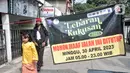 Jalan ditutup dari pukul 05.00 - 23.00 selama perayaan Lebaran Kukusan. (merdeka.com/Iqbal S. Nugroho)