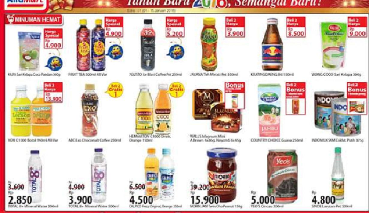 Haus? Yuk, Beli yang Seger-seger di Promo Minuman Hemat ...