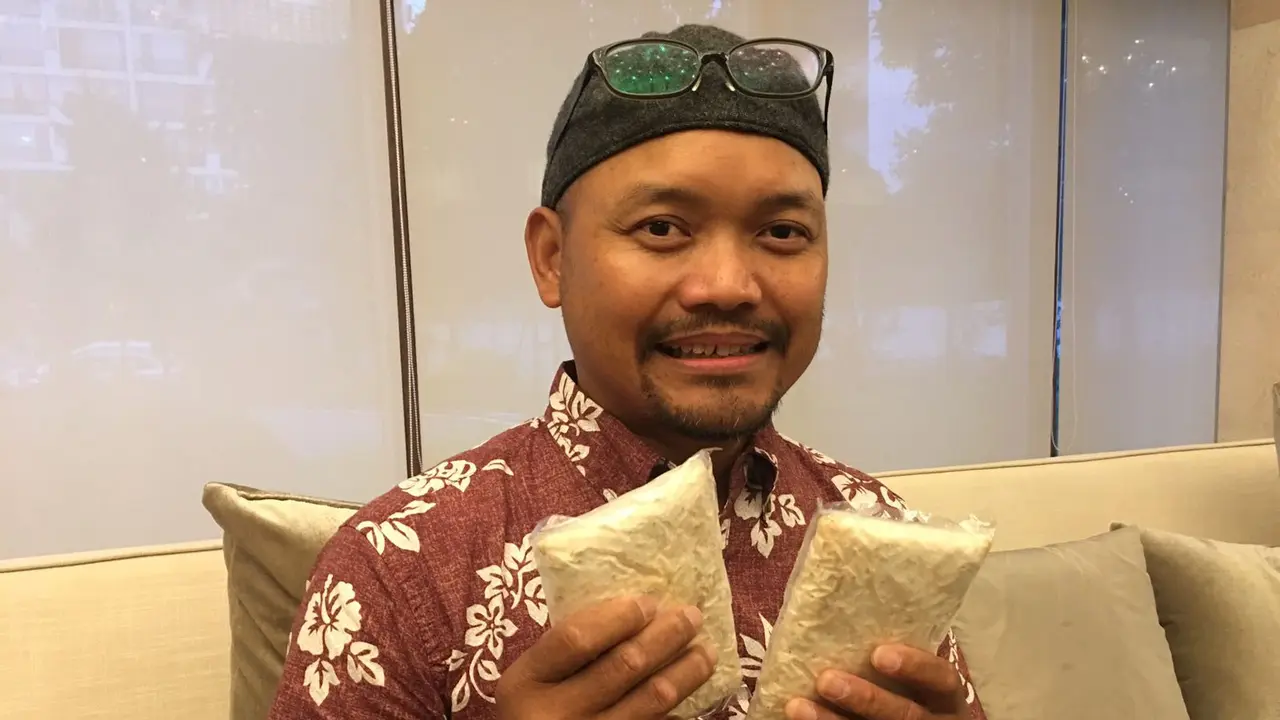 Rustono, pengusaha tempe yang tengah melebarkan sayapnya di Korea Selatan. (Dokumentasi Kedutaan Korea)