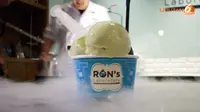 Apa Jadinya Es krim Jika Dibuat dengan Nitrogen Cair?