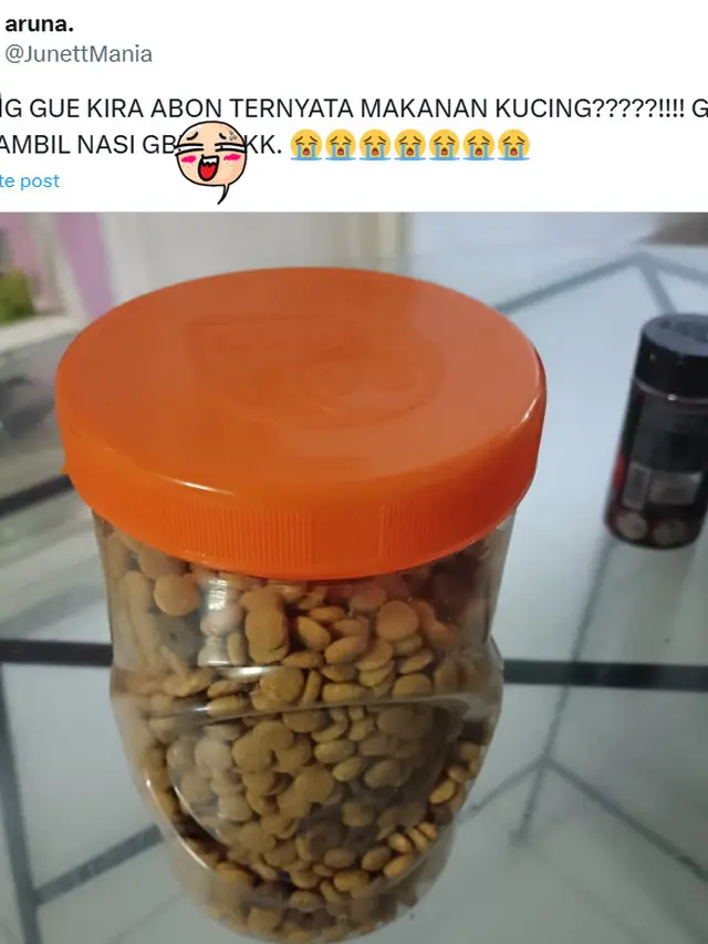 6 Momen Apes ketika Salah Mengira Abon Ini Bikin Elus Dada, Jadi Gagal Makan