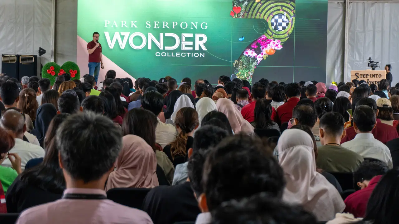 CEO LippoLand David Iman Santosa menjelaskan mengenai Wonder Collection yang merupakan koleksi hunian terbaru di Park Serpong. (Dok Lippo)