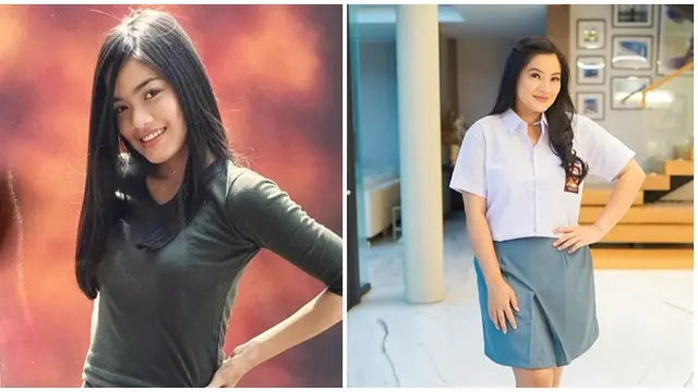 6 Potret Masa Remaja Artis Vs Kini Ketika Pakai Baju Seragam SMA, Bak Tak Menua