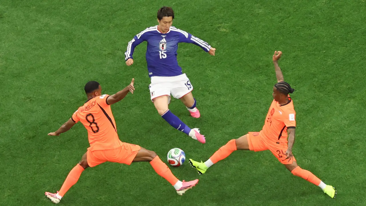 Foto: Menolak Meyerah, Jepang Paksa Imbang Belanda di Piala Dunia 2026