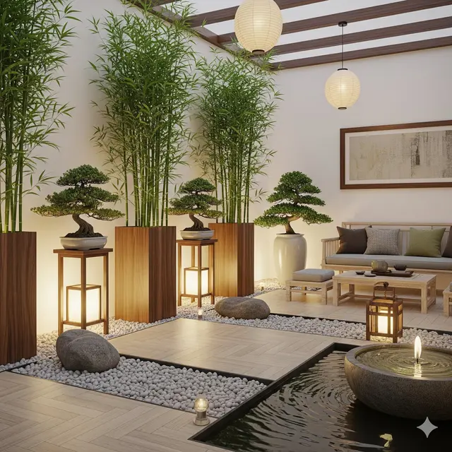 Konsep Zen ala Jepang yang Tenang dan Meditatif