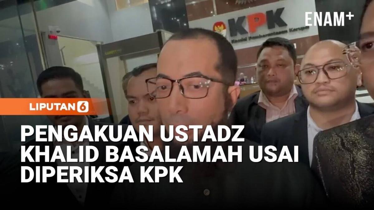 Pengakuan Ustadz Khalid Basalamah Usai Diperiksa KPK