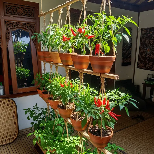 9 Ide Kebun Cabai Estetik dan Rapi