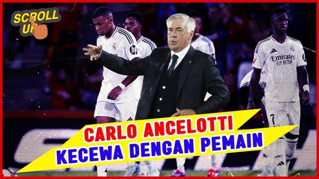 Berita video Scroll Up kali ini membahas soal kekecewaan pelatih Real Madrid, Carlo Ancelotti, yang merasa bahwa timnya bisa saja kalah saat menghadapi Real Mallorca di laga perdana La Liga 2024/2025.