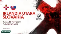 Kualifikasi Piala Eropa 2020 - Irlandia Utara Vs Slovakia (Bola.com/Adreanus Titus)