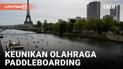 VIDEO: Olahraga Paddleboarding Semakin Populer di Beijing